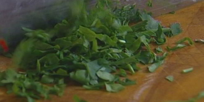 Рецепт сухариков с грибной начинкой, сыром и зеленью