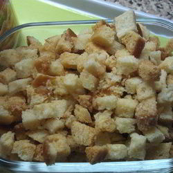 Рецепт Сухариков с пармезаном