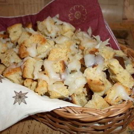 Рецепт Сухариков с сыром