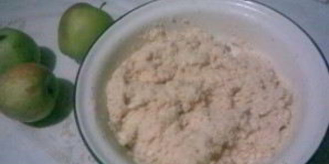 Рецепт яблочных сухариков