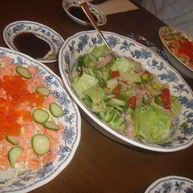 Рецепт Чирашей-суш — риса с красной рыбой и икрой