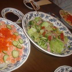 Рецепт Чирашей-суш — риса с красной рыбой и икрой