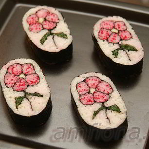 Рецепт Кадзарей-суш Цветок