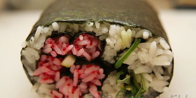 Рецепт кадзарей-суш цветок