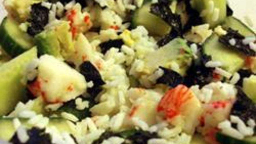 Рецепт калифорнийского суши-салат