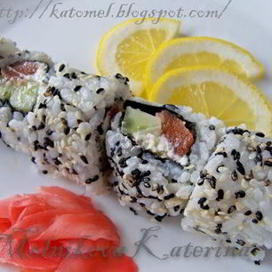 Рецепт Классического суши-ролл Филадельфия