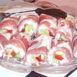 Рецепт Мясных суш