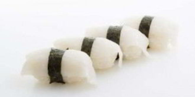 Рецепт нигирей суши с кальмаром