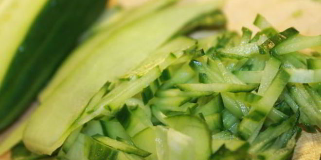 Рецепт салатных суш башенки