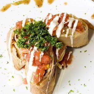 Рецепт Суш по-мексикански с сальсой