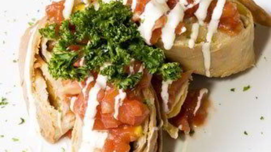 Рецепт суш по-мексикански с сальсой