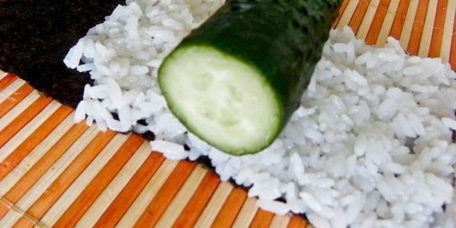 Рецепт суш-ролла мозаика