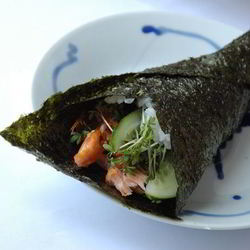 Рецепт Суш-ролла с семгой