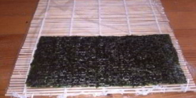 Рецепт суш с огурцом и крабовыми палочками