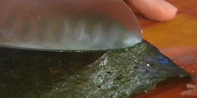 Рецепт суш с папайей и медом