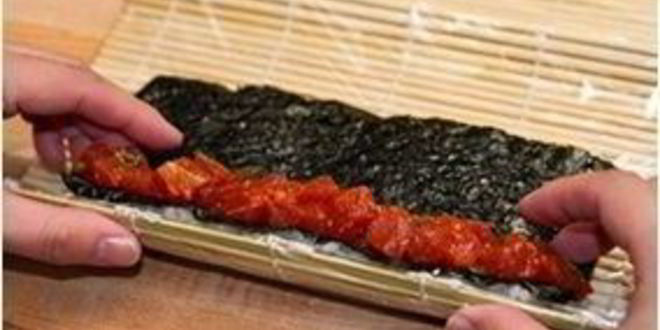 Рецепт суш с тунцом