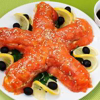 Рецепт Суш-торта Морская звезда