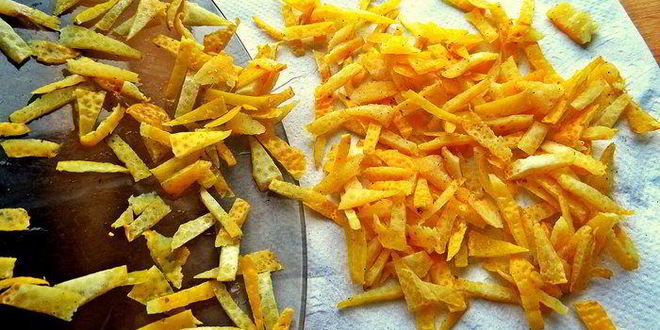 Рецепт цедры лимона