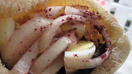 Рецепт Иракского сэндвича Сабиах