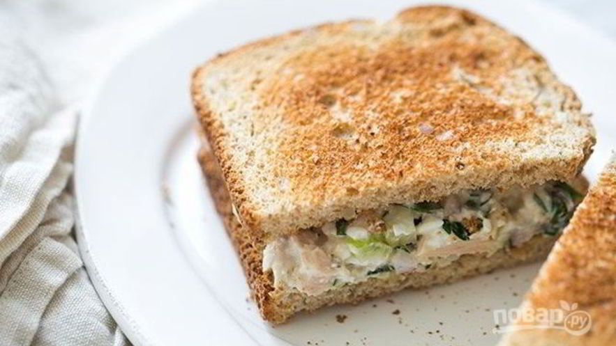 Рецепт лучшего сэндвича с тунцом