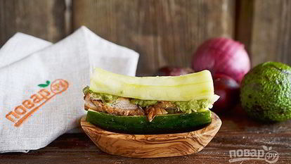Рецепт Огуречного сэндвича