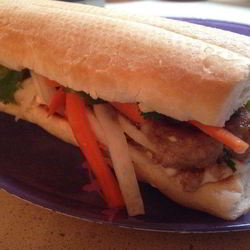 Рецепт Сэндвича Бан ми с тефтелями