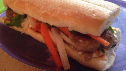 Рецепт Сэндвича Бан ми с тефтелями