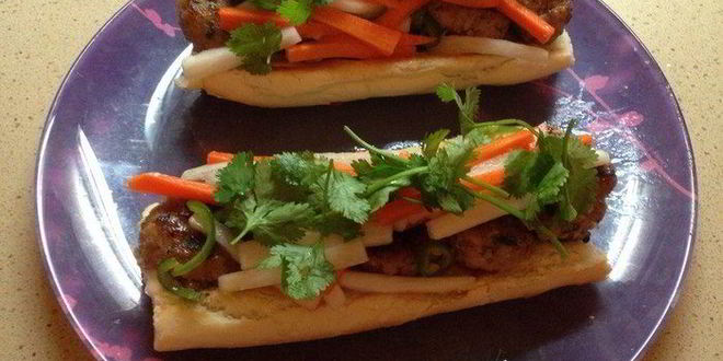 Рецепт сэндвича бан ми с тефтелями