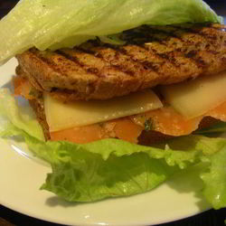 Рецепт Сэндвича-гриля с копченым лососем и сыром