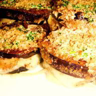 Рецепт Сэндвича из баклажанов с сыром в хрустящей панировке