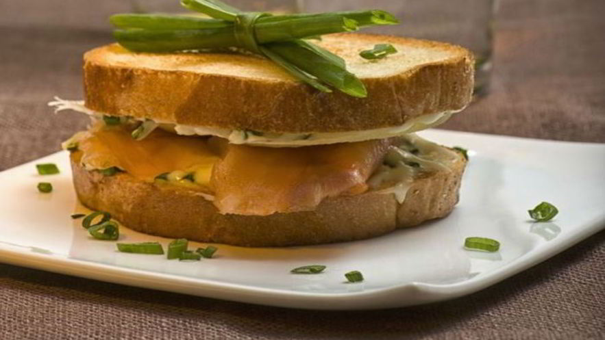 Рецепт сэндвича с красной рыбой