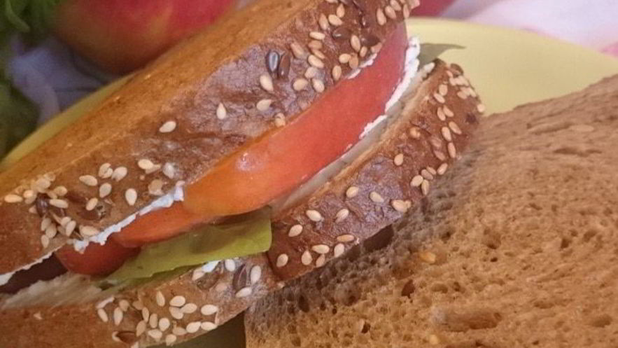 Рецепт сэндвича с нектарином