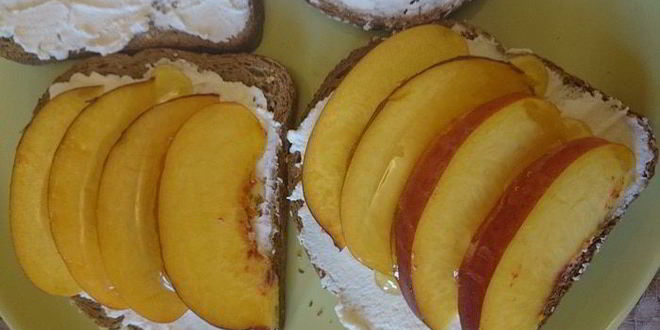 Рецепт сэндвича с нектарином