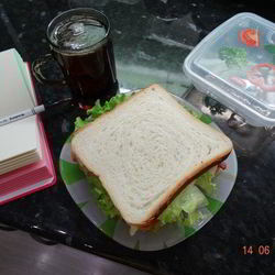 Рецепт Сэндвича с омлетом