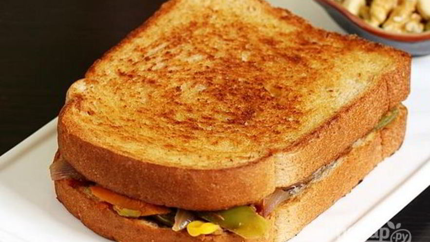 Рецепт сэндвича с овощами