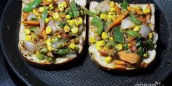 Рецепт сэндвича с овощами