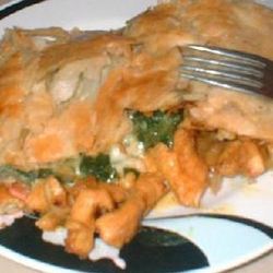 Рецепт Сэндвича с цыпленком, шпинатом и сыром