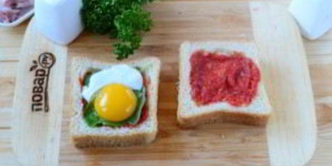 Рецепт сэндвича в беконе