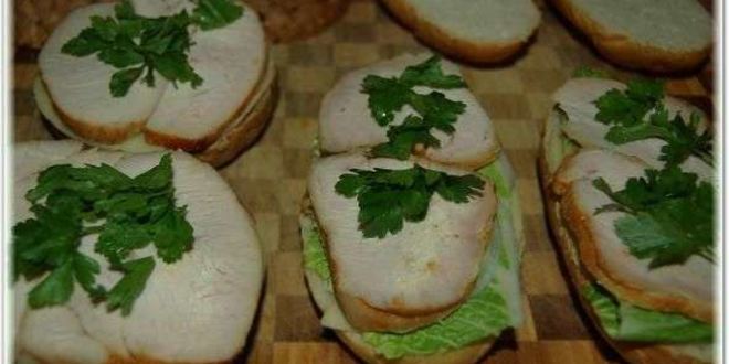 Рецепт сэндвича