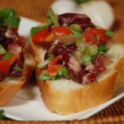 Рецепт Сэндвичей с фасолевым дипом