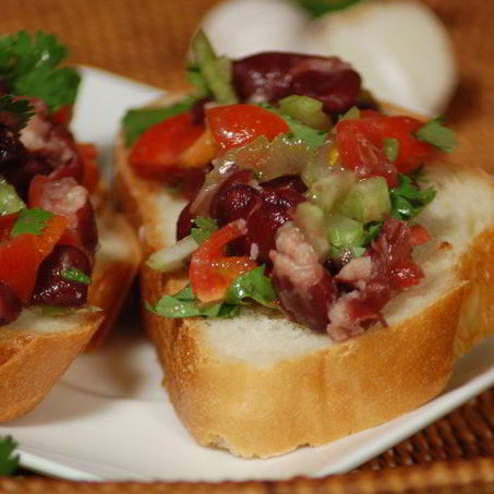 Рецепт Сэндвичей с фасолевым дипом