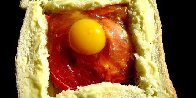 Рецепт сэндвичей с окошком