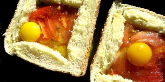 Рецепт сэндвичей с окошком