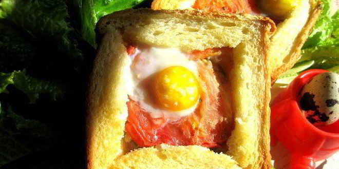 Рецепт сэндвичей с окошком