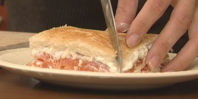 Рецепт сэндвичей с семгой и сливочным сыром