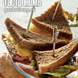 Рецепт Тапаса из веганского сэндвича рубена