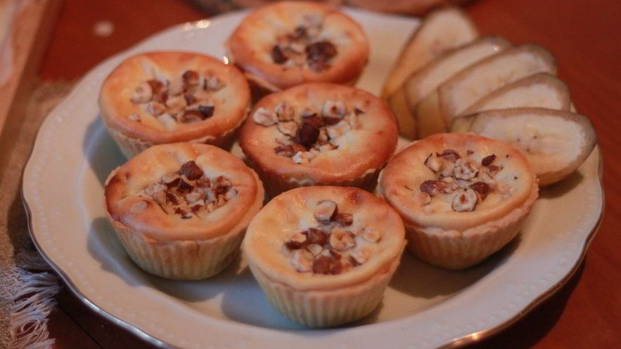 Рецепт банановых тарталеток