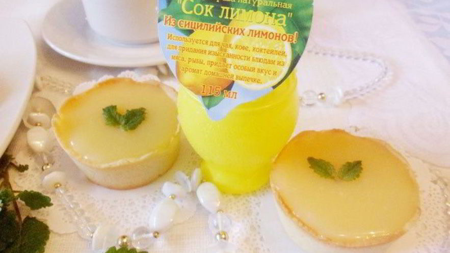 Рецепт песочных тарталеток с лимонным кремом