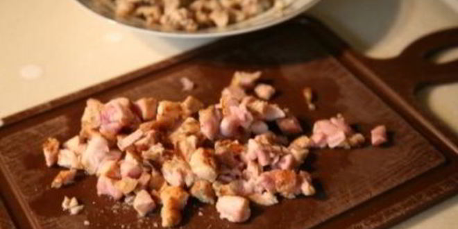 Рецепт слоеных тарталеток с курицей