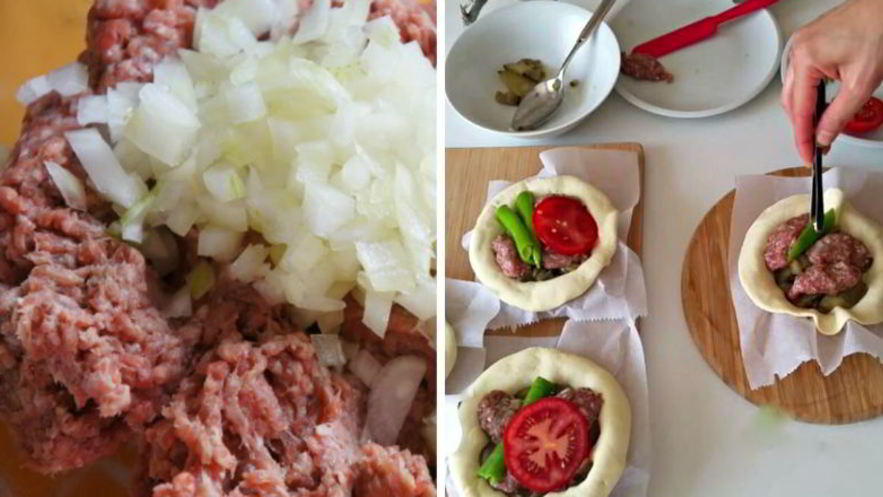 Рецепт тарталеток с фаршем